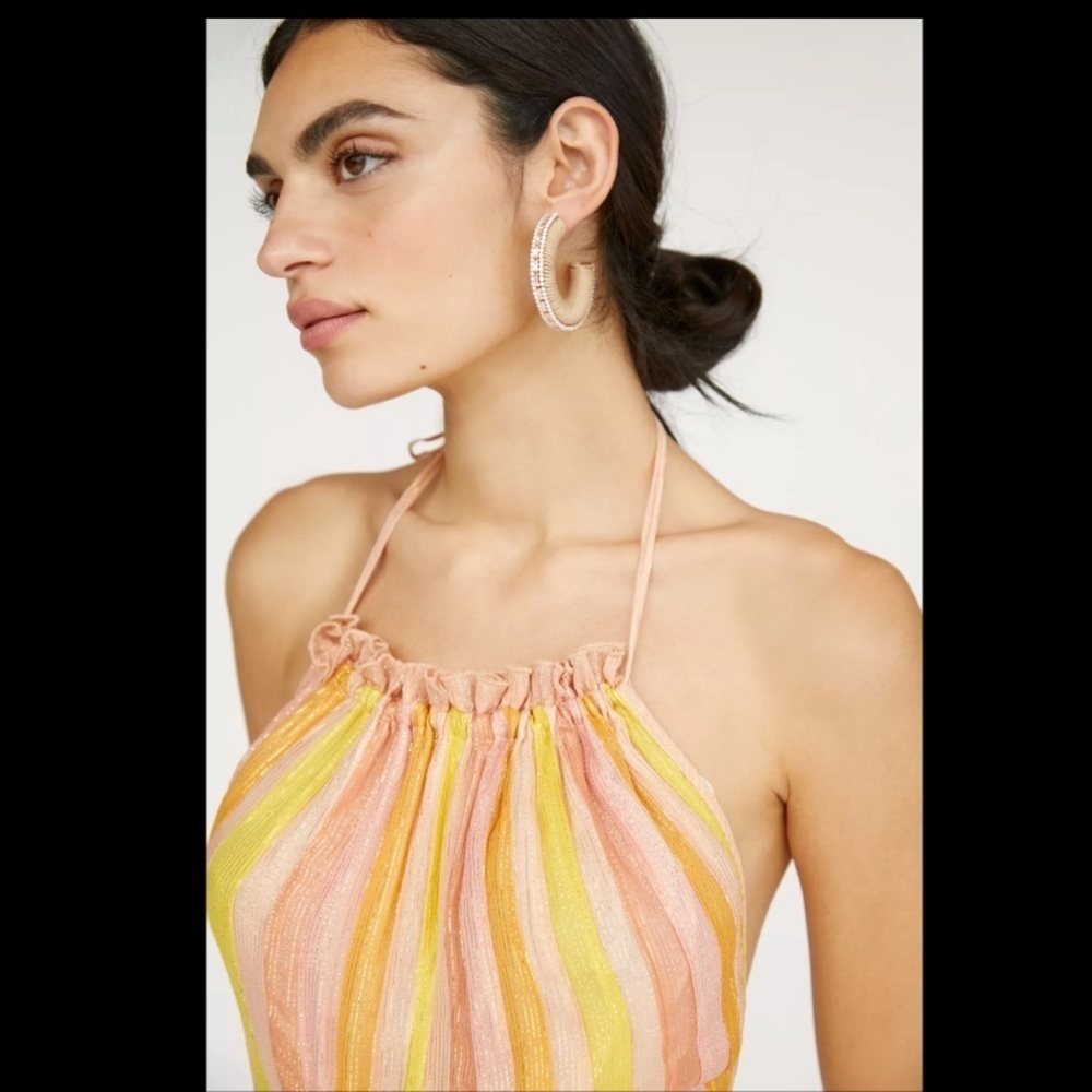 Anthropologie NWT Sundress Sophie Jumpsuit Size M/L - Picture 4 of 12